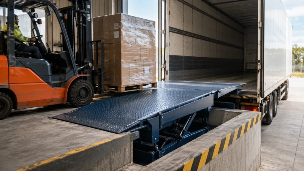 O prejuízo diário que uma plataforma niveladora de doca estanca