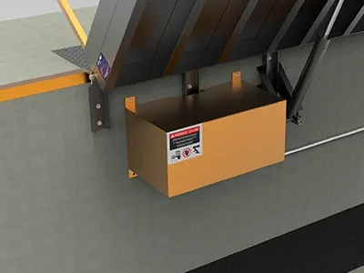 Tipos de niveladora de doca