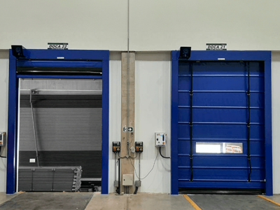 porta rápida de empacotamento