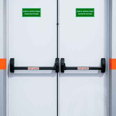 Conheça nossa porta corta fogo industrial