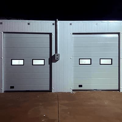 Transforme sua doca com a porta seccional Tecnodock!