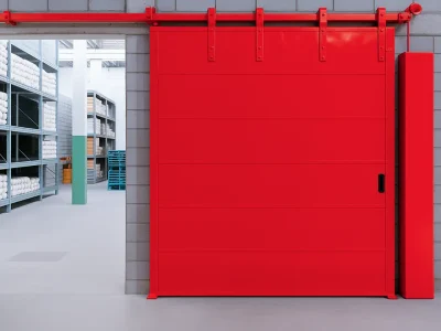 Conheça a porta corta-fogo de correr industrial